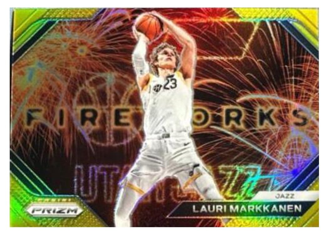 2023-24 Panini Prizm Base Set Lauri Markkanen #93 card