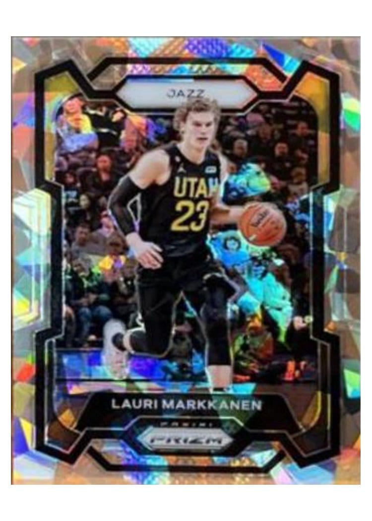 2023-24 Panini Prizm Base Set Lauri Markkanen #93 card