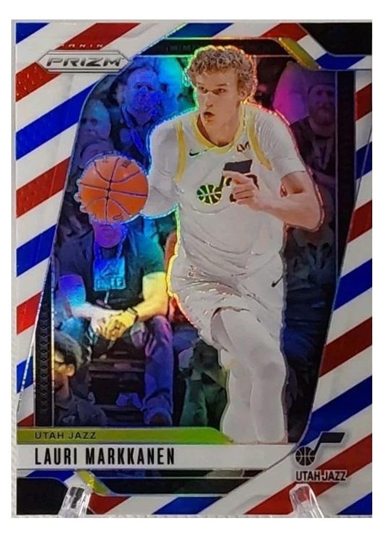 2024-25 Panini Prizm Base Set Lauri Markkanen #186 card