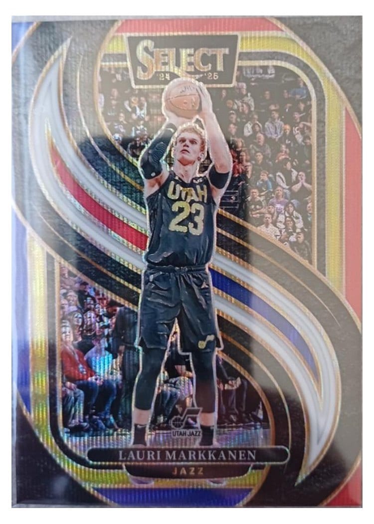 2024-25 Panini Select Base Set Lauri Markkanen #136 card