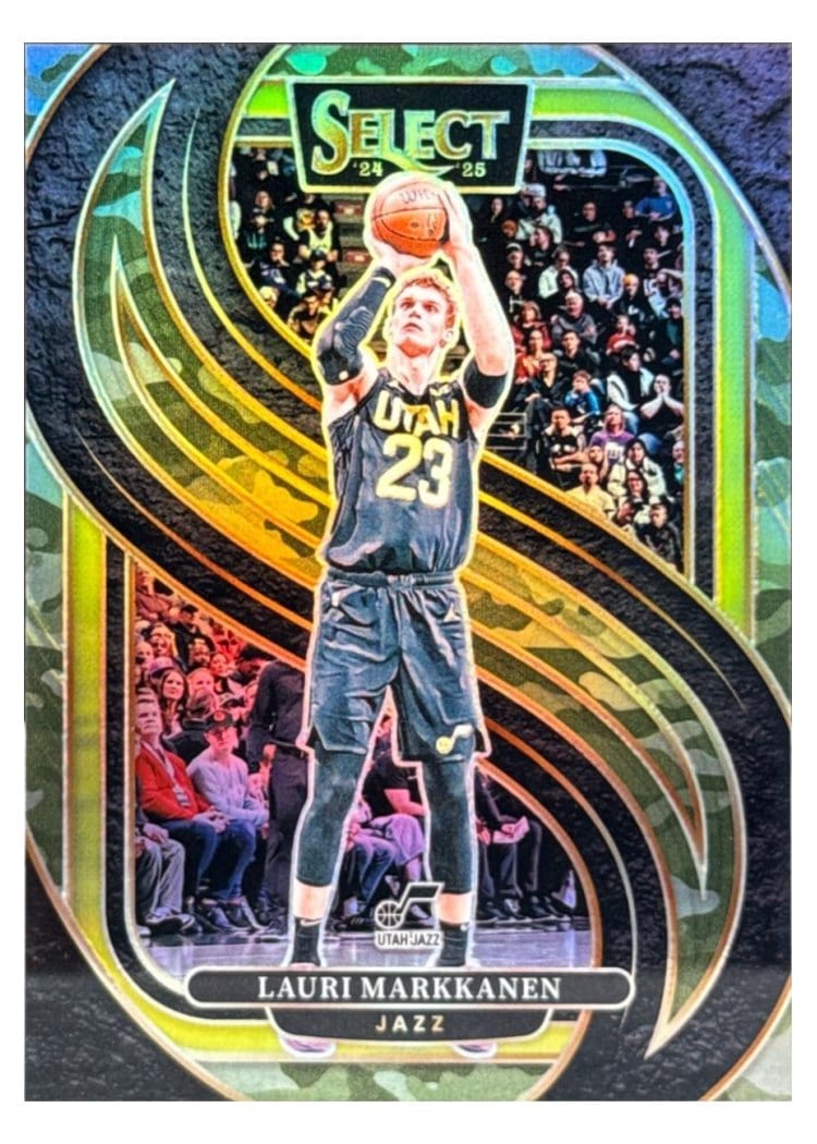 2024-25 Panini Select Base Set Lauri Markkanen #136 card