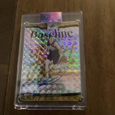 2025-26 Finest Baseline Autographs Lauri Markkanen #BA-LK card