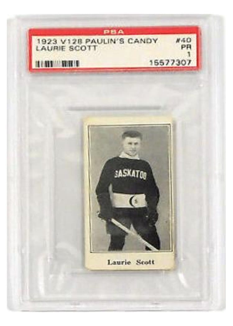 1923 V128 Paulin's Laurie Scott #40 card