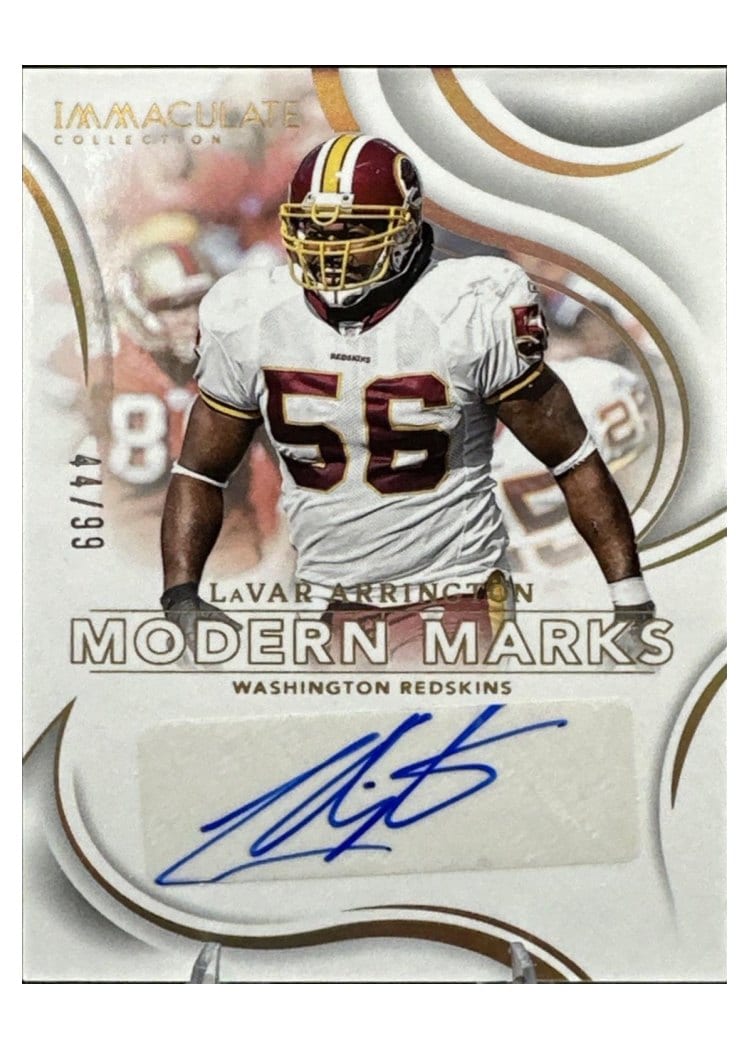 2024 Panini Immaculate Collection Modern Marks LaVar Arrington #6 card