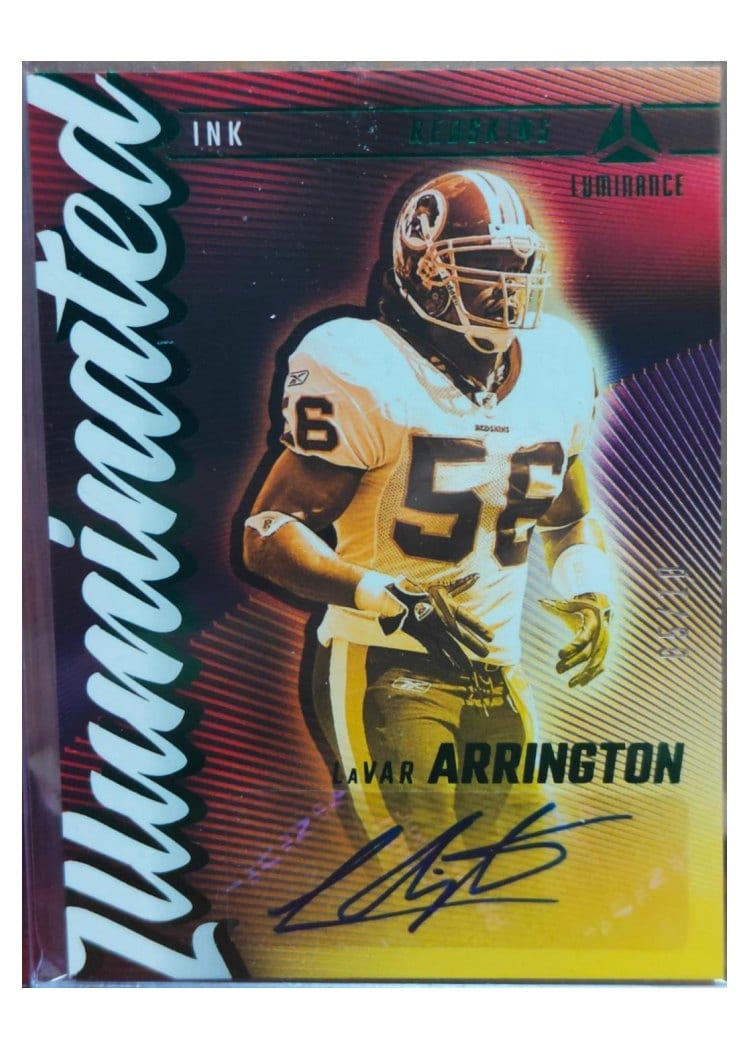 2024 Panini Luminance Illuminated Ink LaVar Arrington #II-LAN card