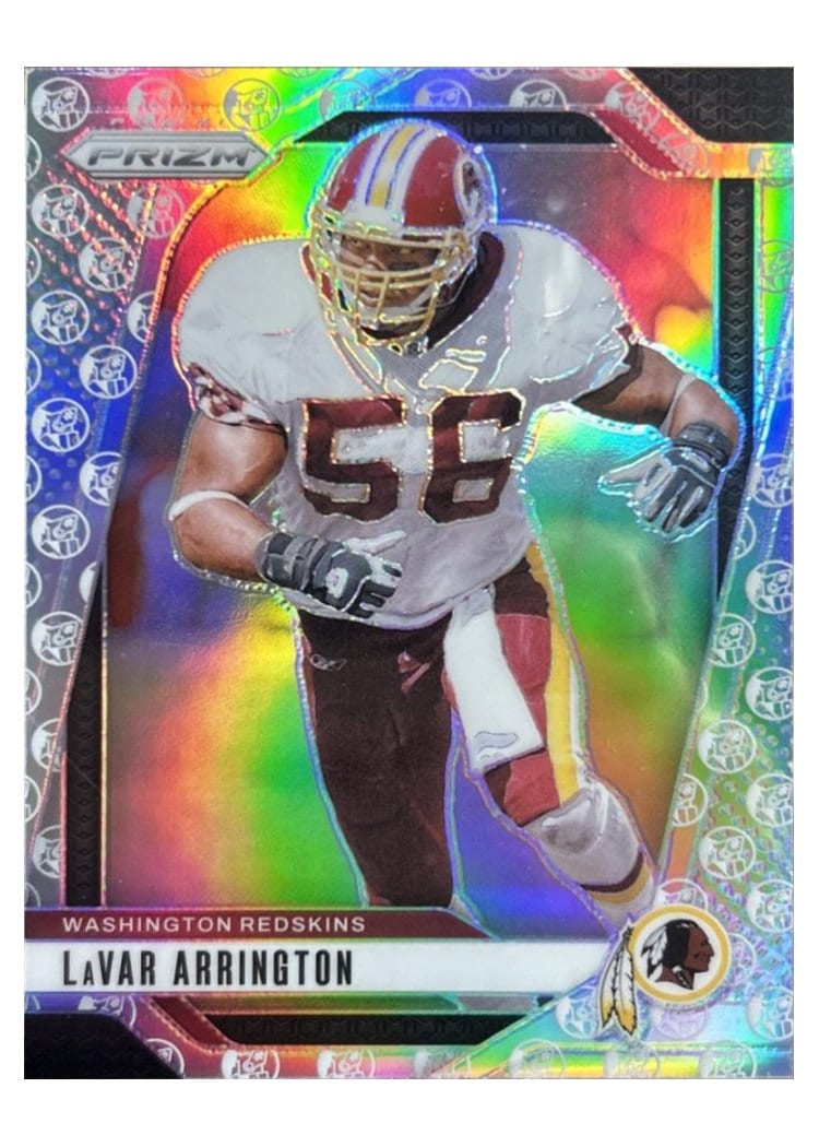 2024 Panini Prizm Base Set LaVar Arrington White Knight #295 card