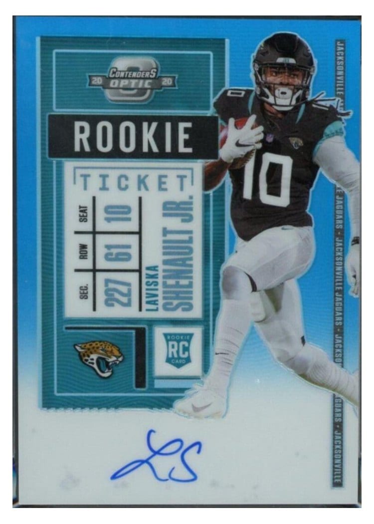 2020 Panini Contenders Optic Base Set Laviska Shenault Jr #117 card