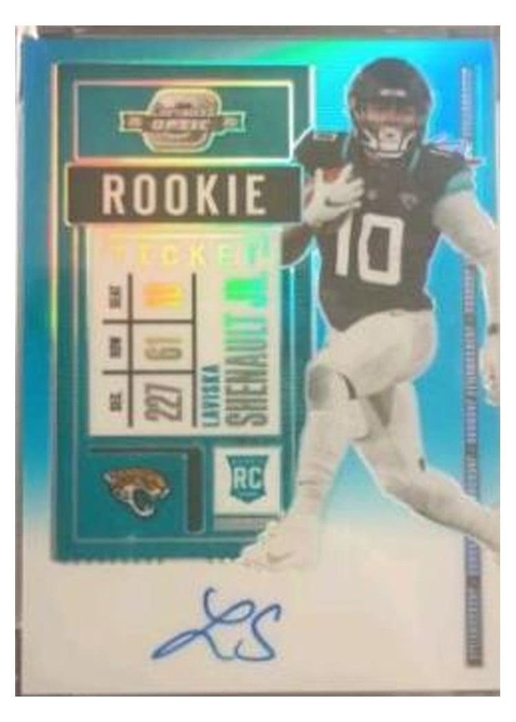 2020 Panini Contenders Optic Base Set Laviska Shenault Jr #117 card