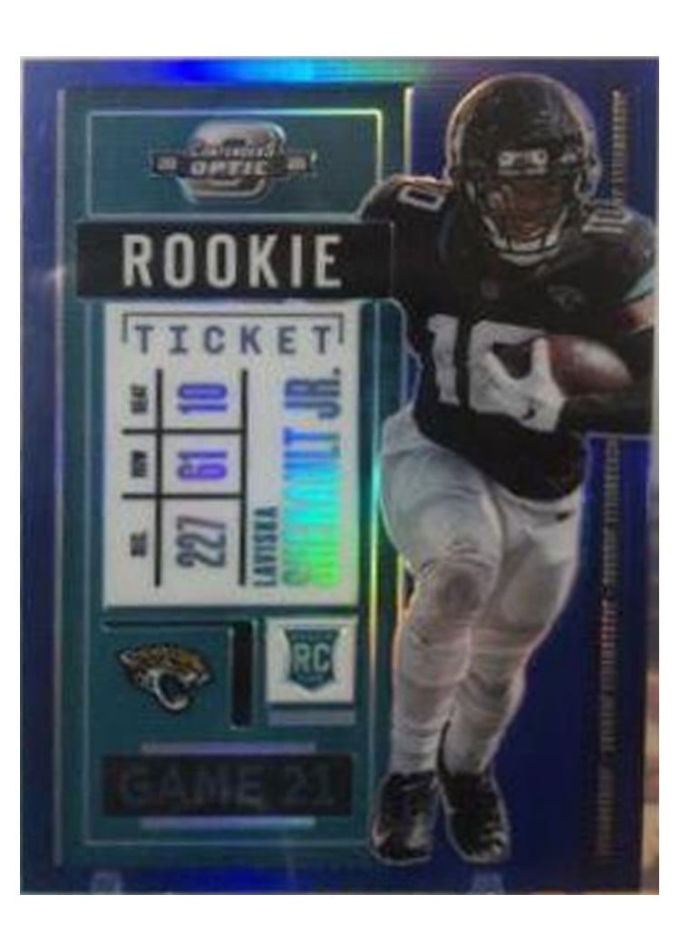 2020 Panini Contenders Optic Base Set Laviska Shenault Jr #89 card