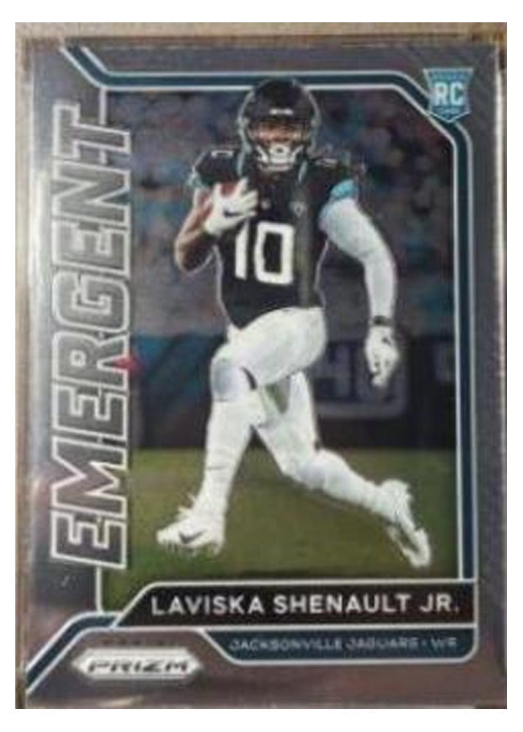 2020 Panini Prizm Emergent Laviska Shenault Jr. #19 card