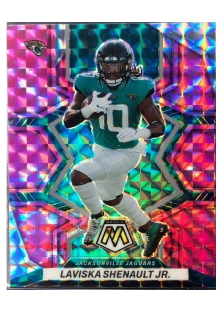 2022 Panini Mosaic Base Set Laviska Shenault Jr #91 card