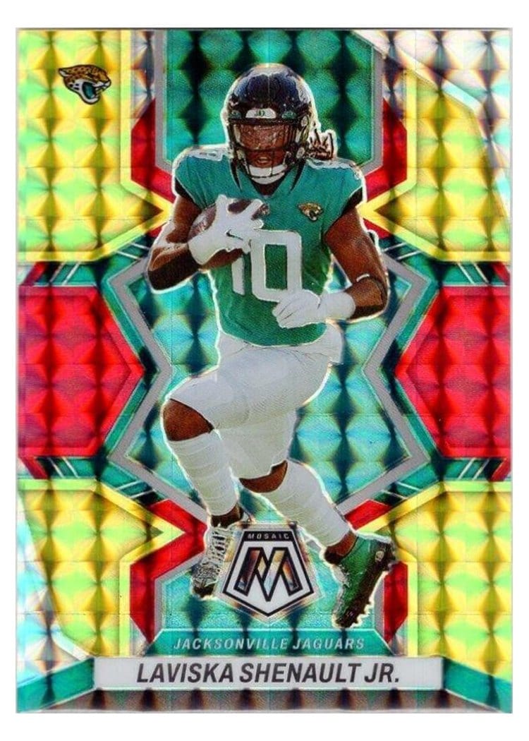 2022 Panini Mosaic Base Set Laviska Shenault Jr #91 card