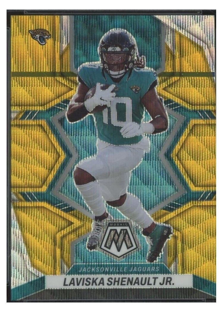2022 Panini Mosaic Base Set Laviska Shenault Jr #91 card