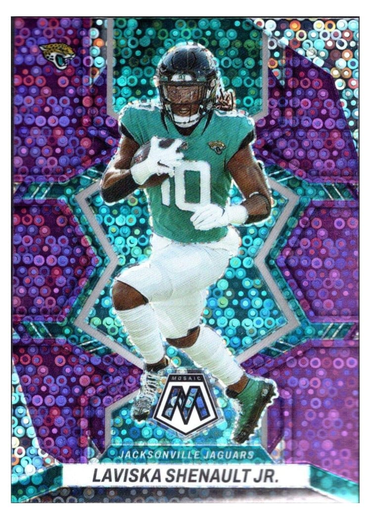 2022 Panini Mosaic Base Set Laviska Shenault Jr #91 card