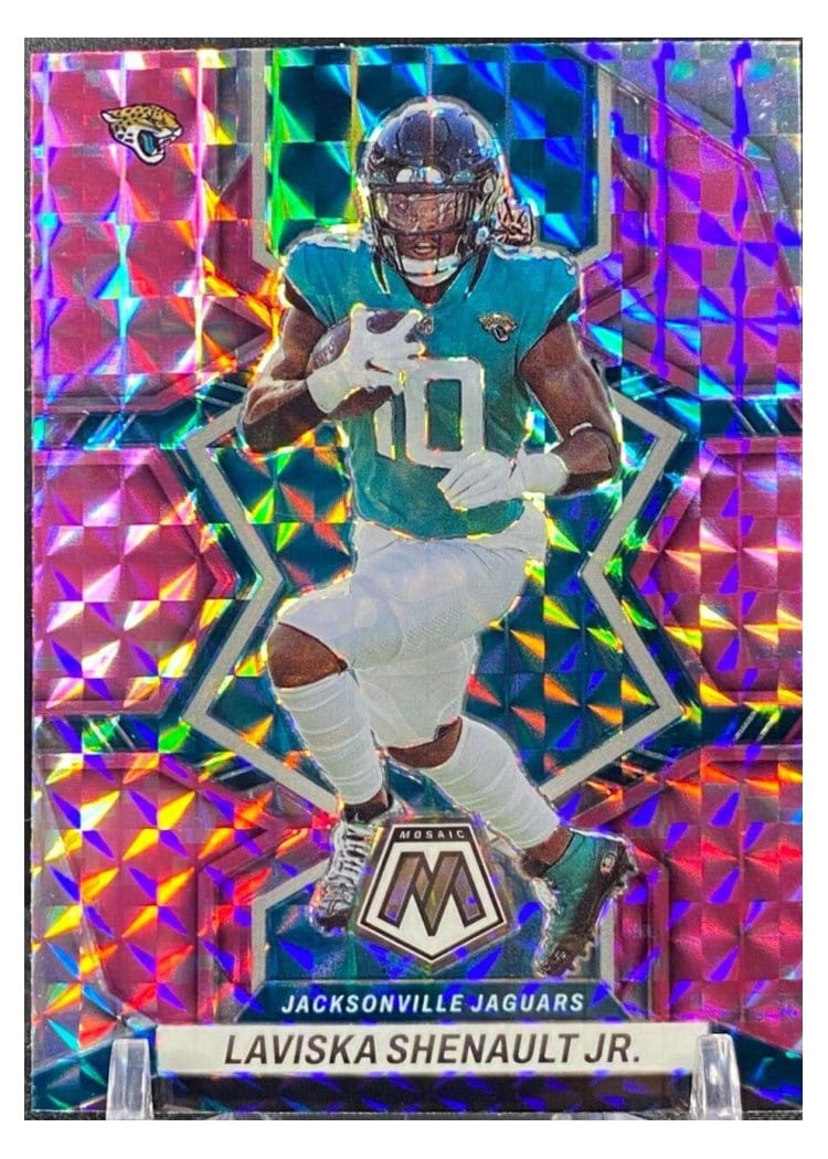 2022 Panini Mosaic Base Set Laviska Shenault Jr #91 card