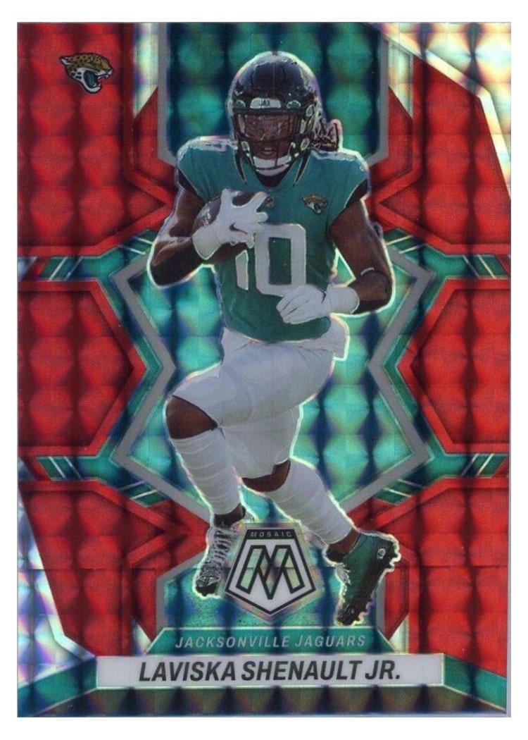 2022 Panini Mosaic Base Set Laviska Shenault Jr #91 card
