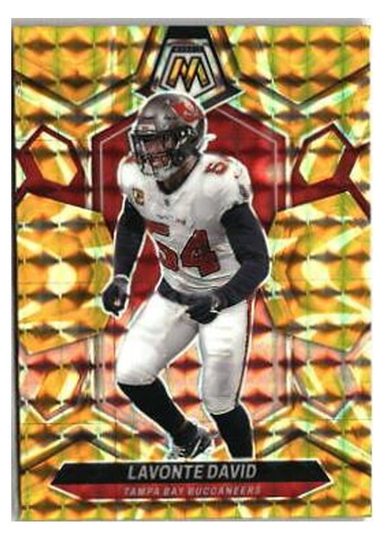 2024 Panini Mosaic Base Set Lavonte David Yellow Reactive #209 card