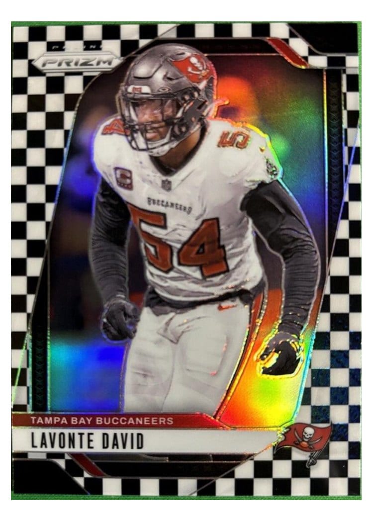 2024 Panini Prizm Base Set Lavonte David Black White Checker #272 card