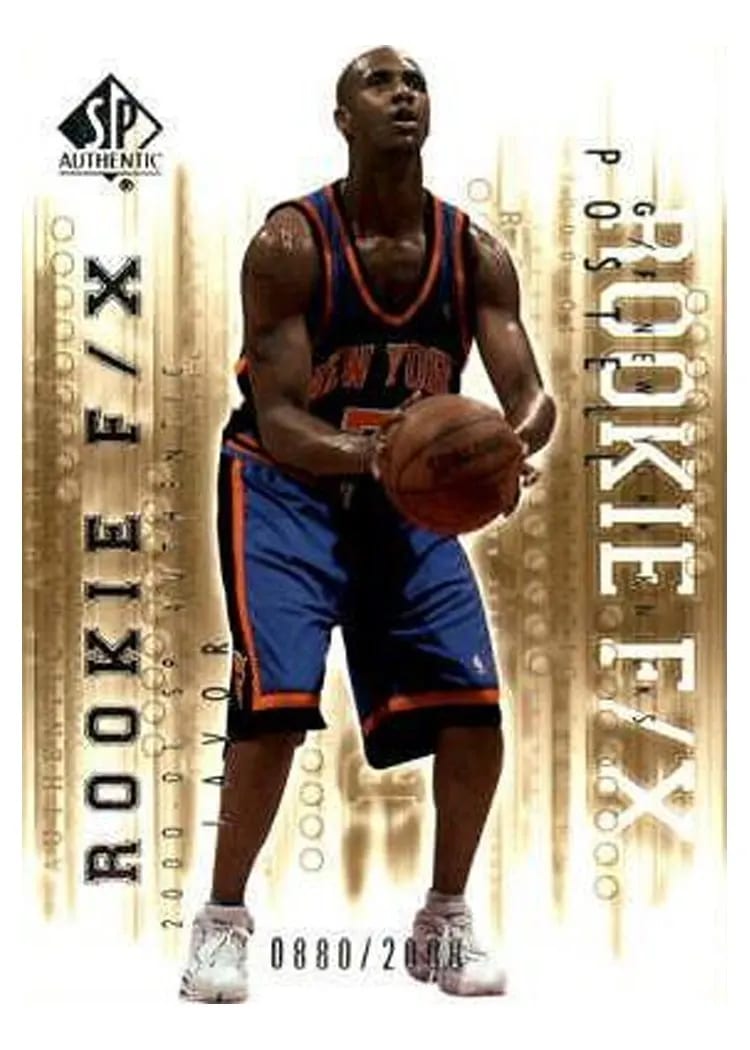 2000 SP Authentic Lavor Postell #122 card