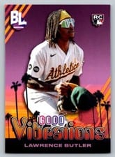 2024 Topps Big League Good Vibrations Lawrence Butler #GV-15 card