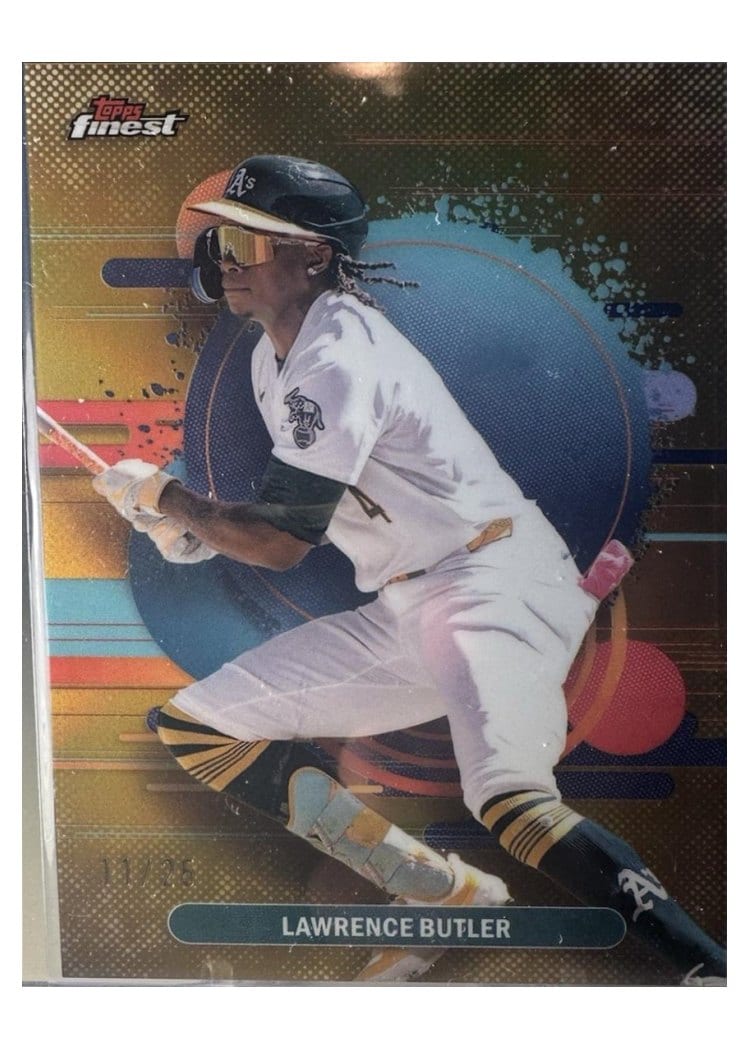 2025 Finest Base Set Lawrence Butler Gold Refractor #120 card