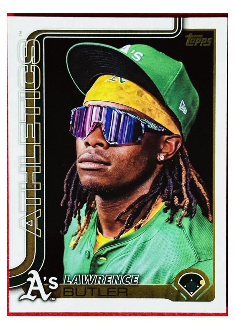2025 Topps Base Set Lawrence Butler #106 card