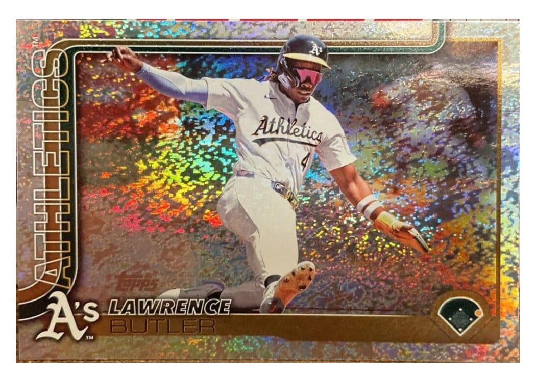 2025 Topps Base Set Lawrence Butler Holo Foil #106 card