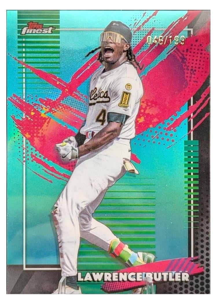 2026 Topps Finest Lawrence Butler #290 card