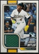 2026 Topps Real One Relics Lawrence Butler #324 card