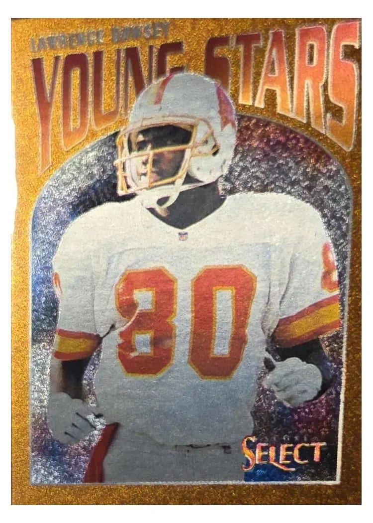 1993 Panini Select Young Stars Lawrence Dawsey #16 card