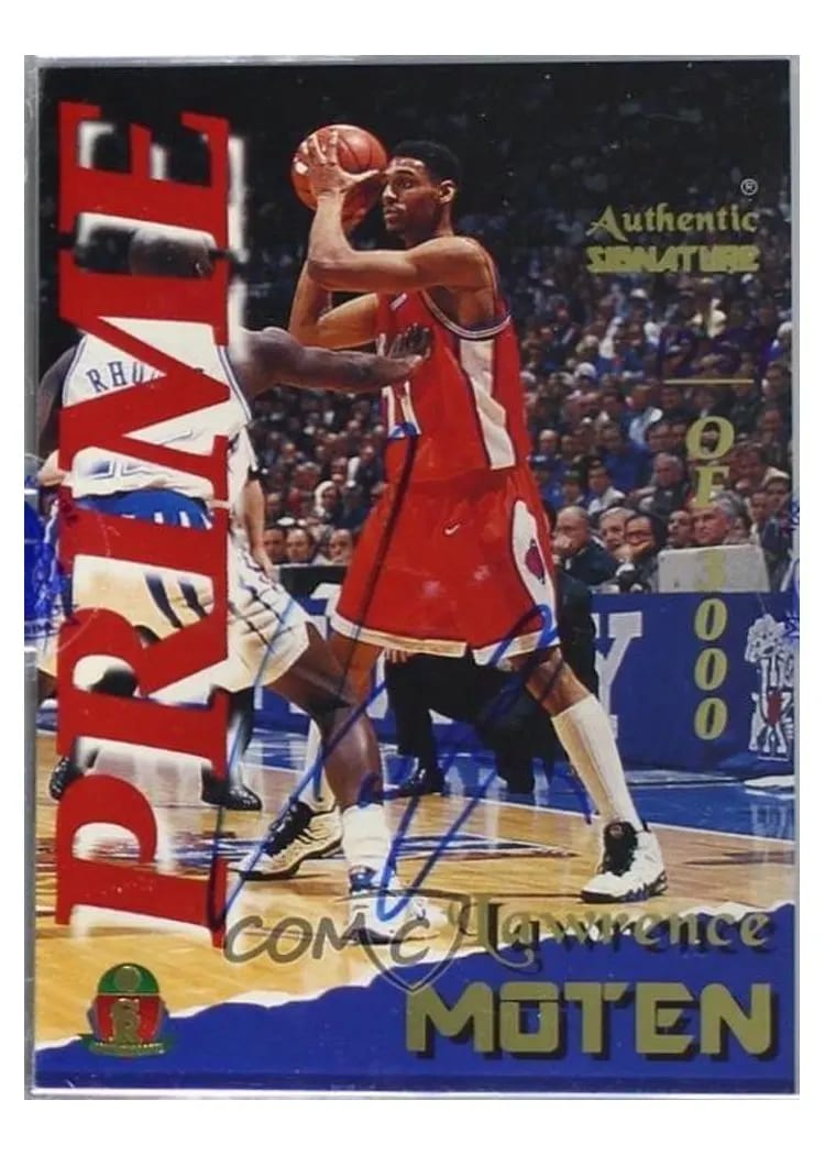 1995 Signature Rookies Fame and Fortune Lawrence Moten #25 card