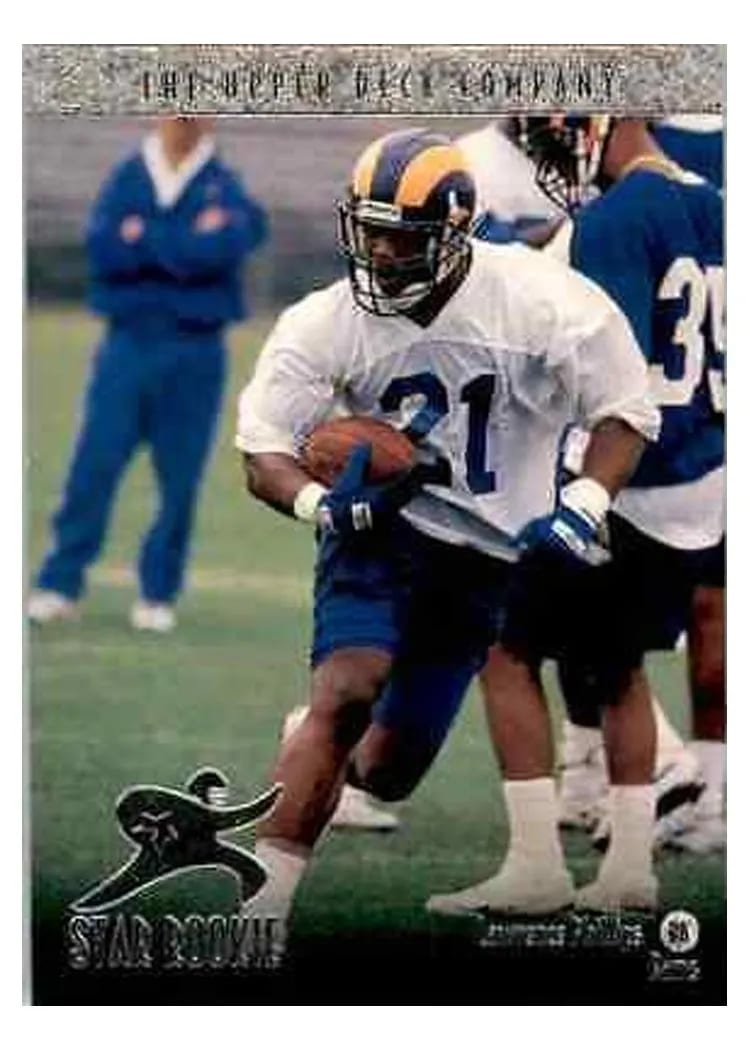 1996 Upper Deck Lawrence Phillips #6 card