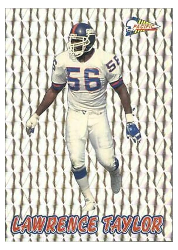 1993 Pacific Prisms Lawrence Taylor #72 card