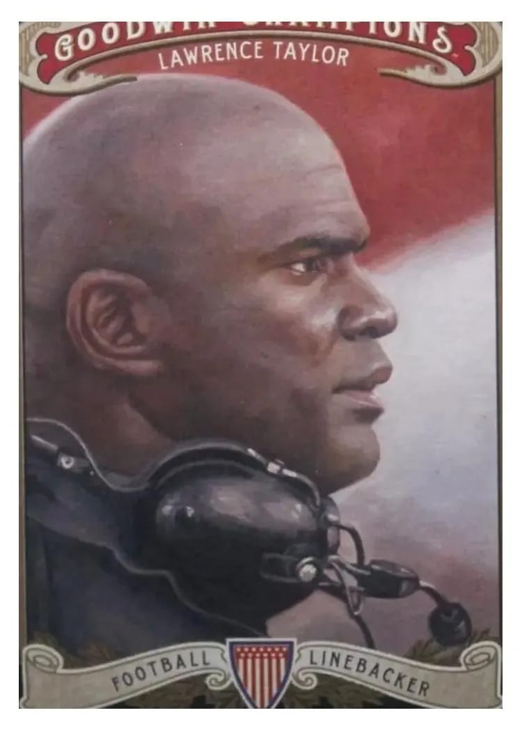 2012 Upper Deck Lawrence Taylor #10 card