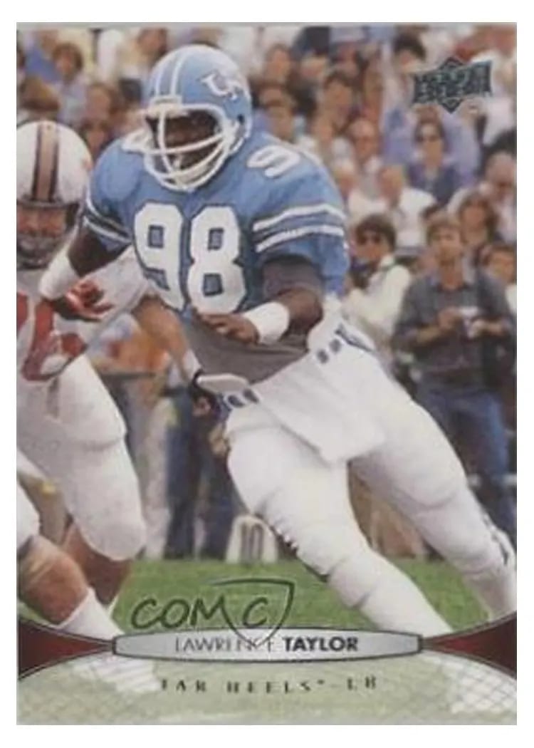 2012 Upper Deck Lawrence Taylor #33 card