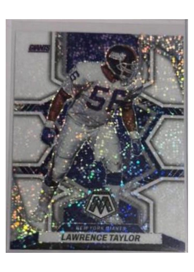 2022 Panini Mosaic Base Set Lawrence Taylor White Sparkle #249 card