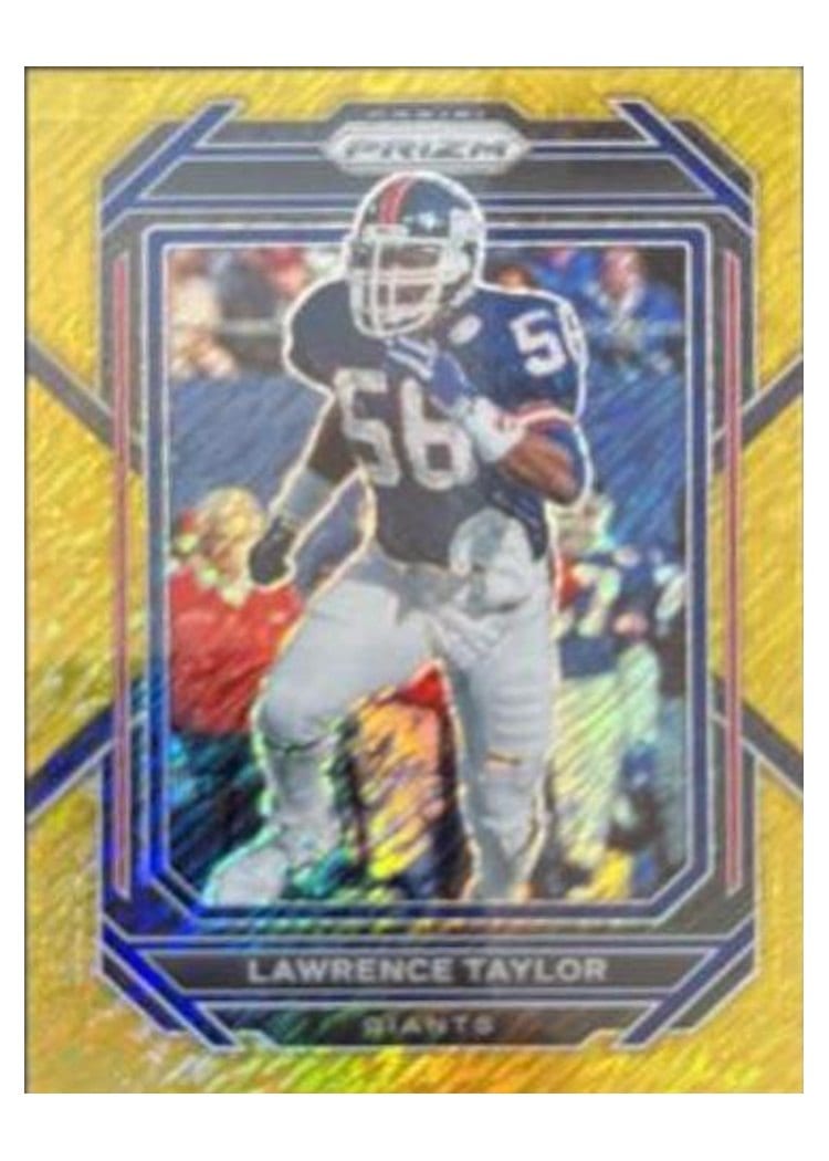 2022 Panini Prizm Base Set Lawrence Taylor #224 card