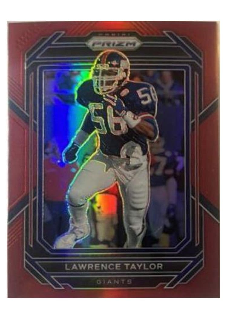 2022 Panini Prizm Base Set Lawrence Taylor Red #224 card