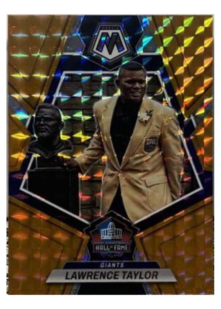 2023 Panini Mosaic Base Set Lawrence Taylor Orange #275 card