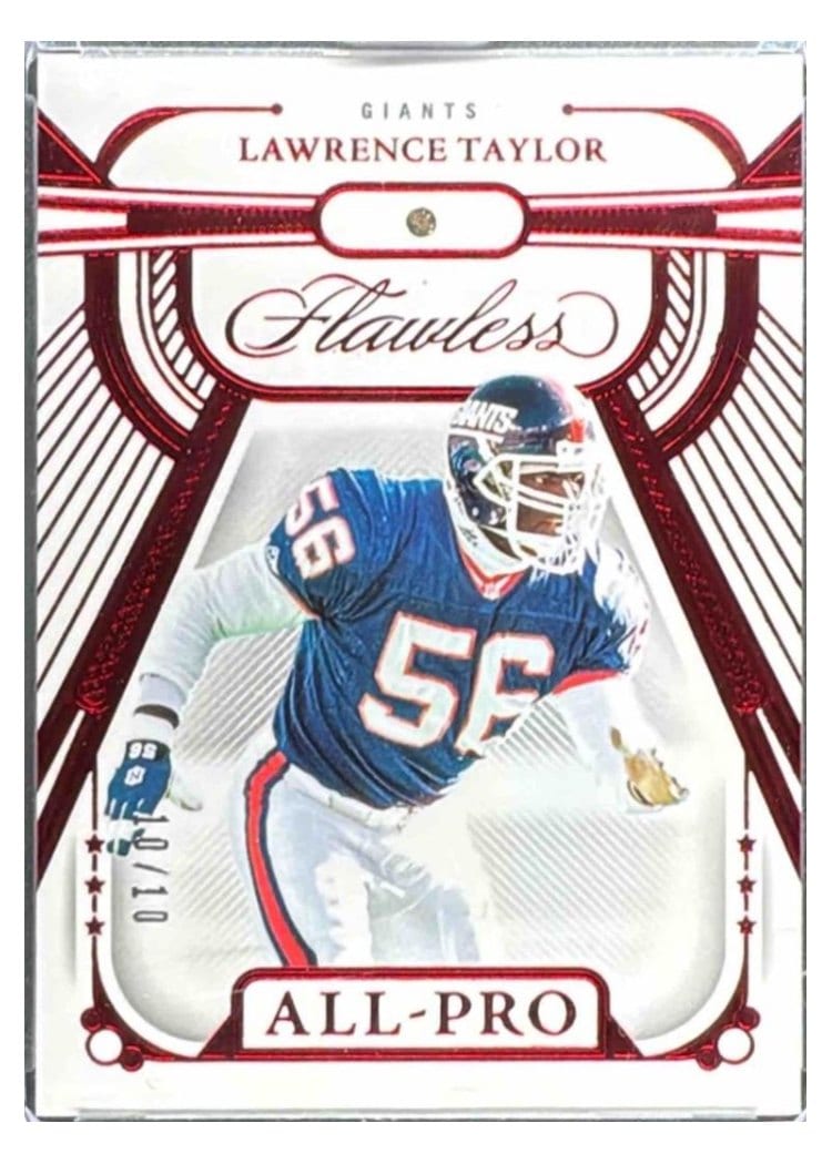 2024 Panini Flawless All-Pro Gem Lawrence Taylor #1 card