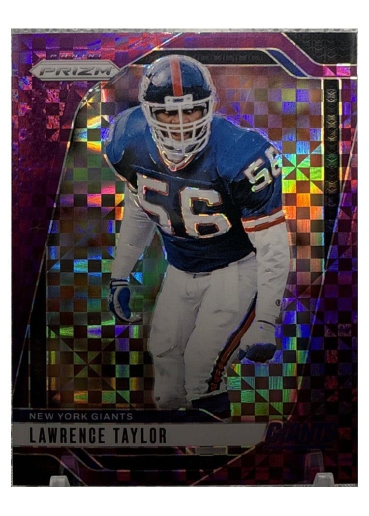 2024 Panini Prizm Base Set Lawrence Taylor Purple Power #219 card