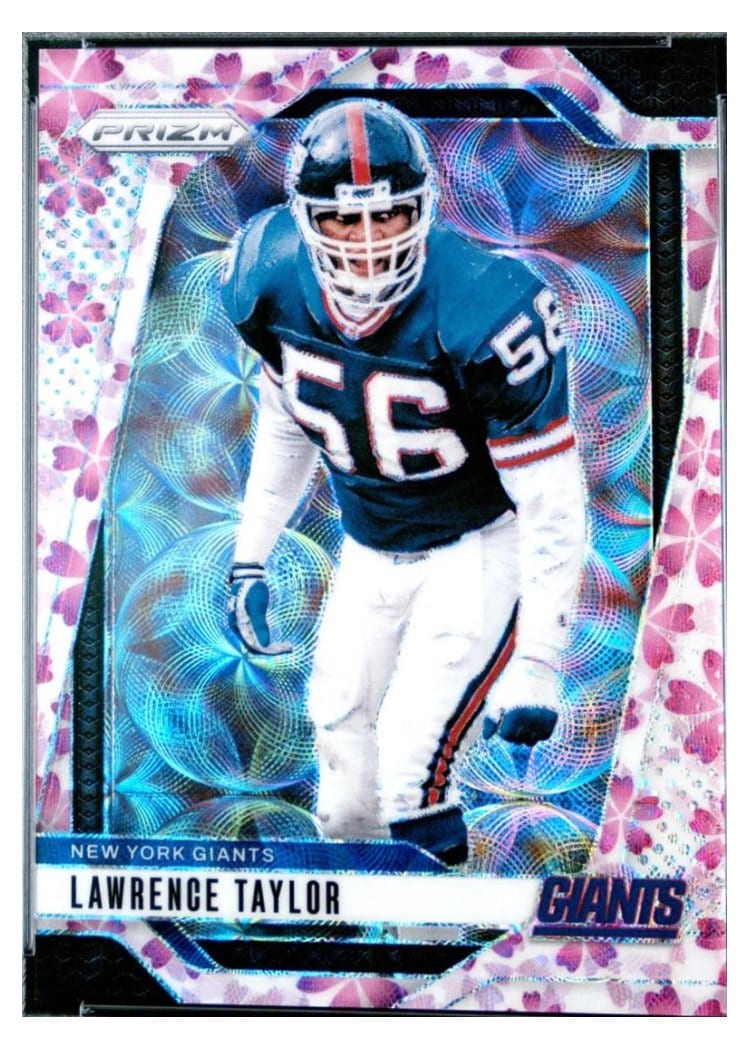 2024 Panini Prizm Base Set Lawrence Taylor Choice Cherry Blossom #219 card