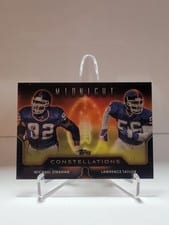 2024 Topps Midnight Constellations Lawrence Taylor / Michael Strahan #C-14 card