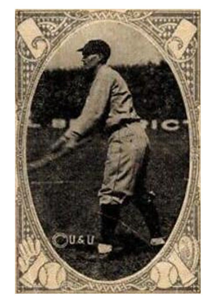 1922 Neilson's Chocolate Type II Lawrence Woodall card
