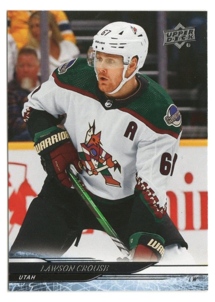 2024-25 Upper Deck Base Set Lawson Crouse #12 card