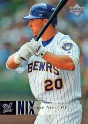 2006 Upper Deck Base Set Laynce Nix #1106 card