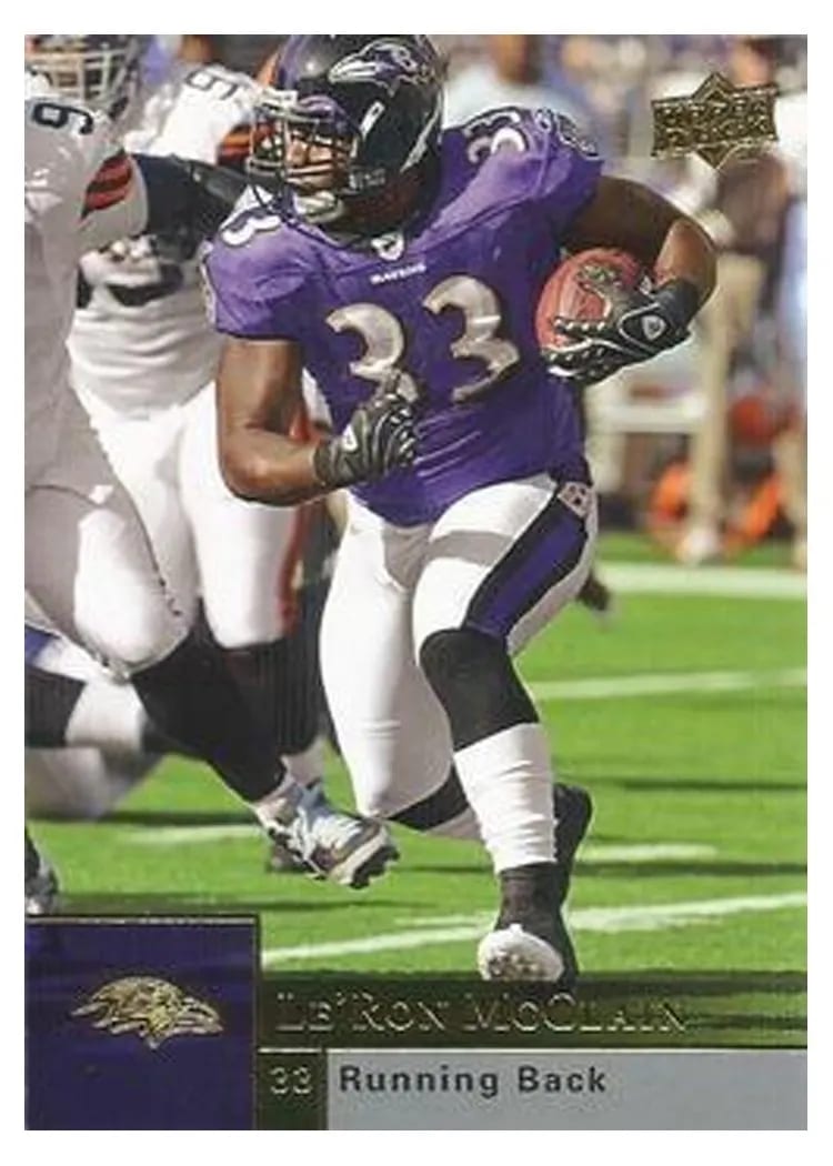 2009 Upper Deck Le'Ron McClain #17 card