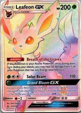 2018 Ultra Prism Leafeon-GX #157 card