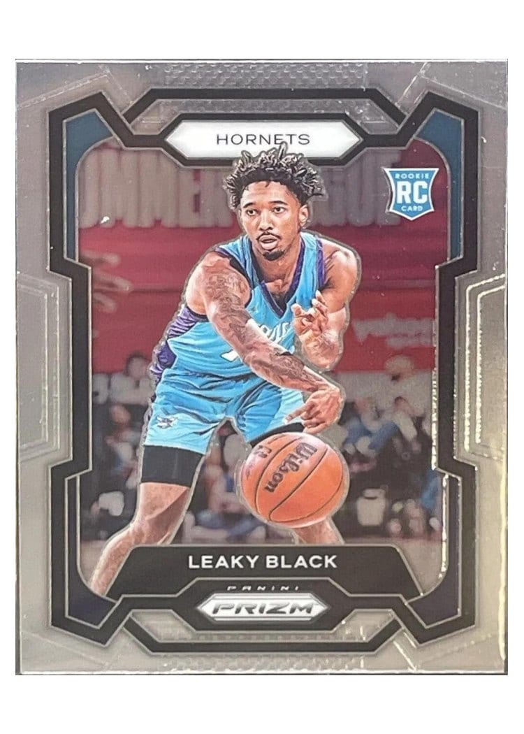 2023-24 Panini Prizm Base Set Leaky Black #284 card