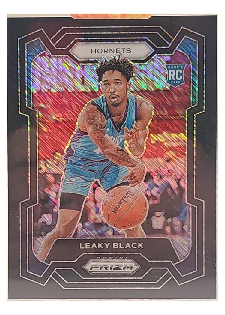 2023-24 Panini Prizm Base Set Leaky Black #284 card
